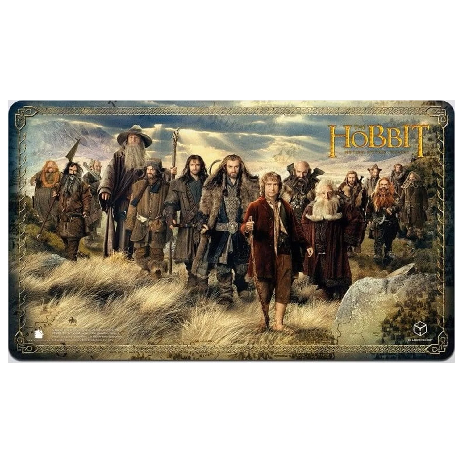 The Hobbit Podloga za igranje Thorin's Company fotografija izdelka