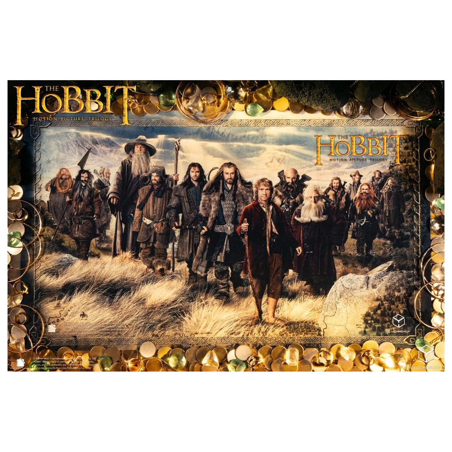 The Hobbit Podloga za igranje Thorin's Company fotografija izdelka