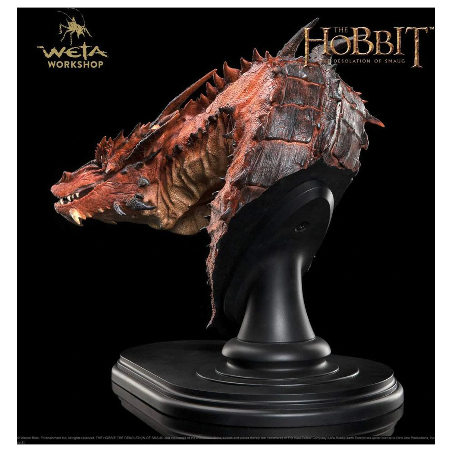 The Hobbit The Desolation of Smaug doprsni kip Smaug 36 cm fotografija izdelka