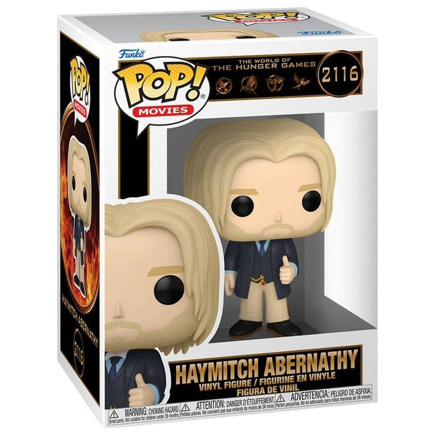 The Hunger Games Funko POP! Movies vinilna figura Haymitch Abernathy 9 cm fotografija izdelka