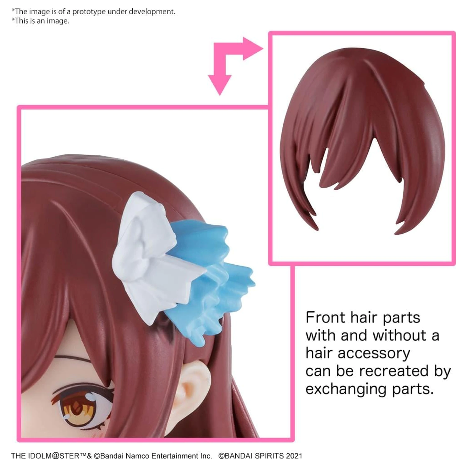 The Idolmaster 30MS Amana Osaki komplet modela fotografija izdelka
