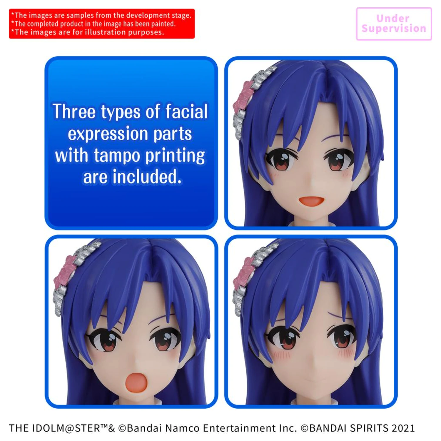 The Idolmaster 30MS Chihaya Kisaragi (20th Anniv. You and I) komplet modelov fotografija izdelka