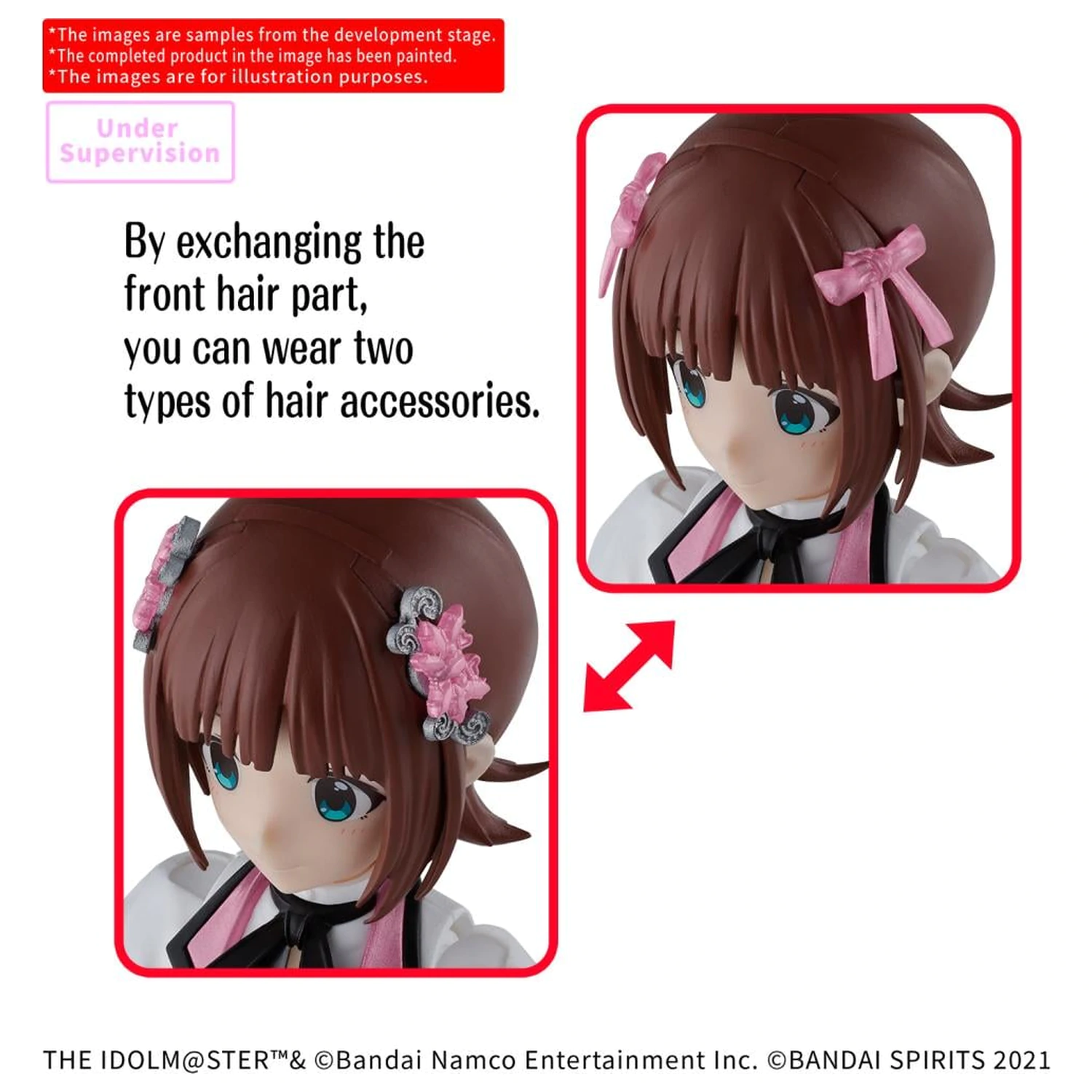 The Idolmaster 30MS Haruka Amami (20th Anniv. You and I!) Komplet modela fotografija izdelka