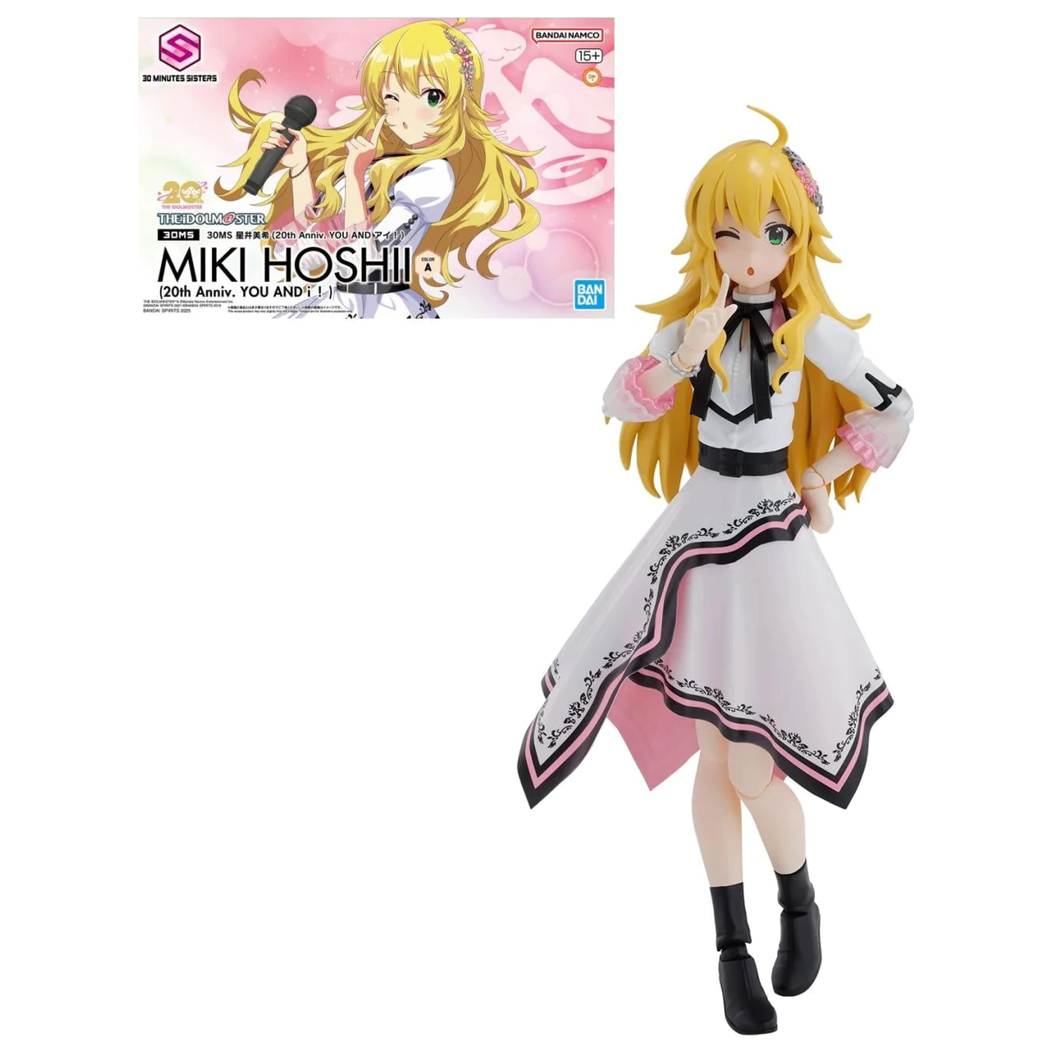 The Idolmaster 30MS Miki Hoshii (20th Anniv. You and I!) Komplet modela fotografija izdelka