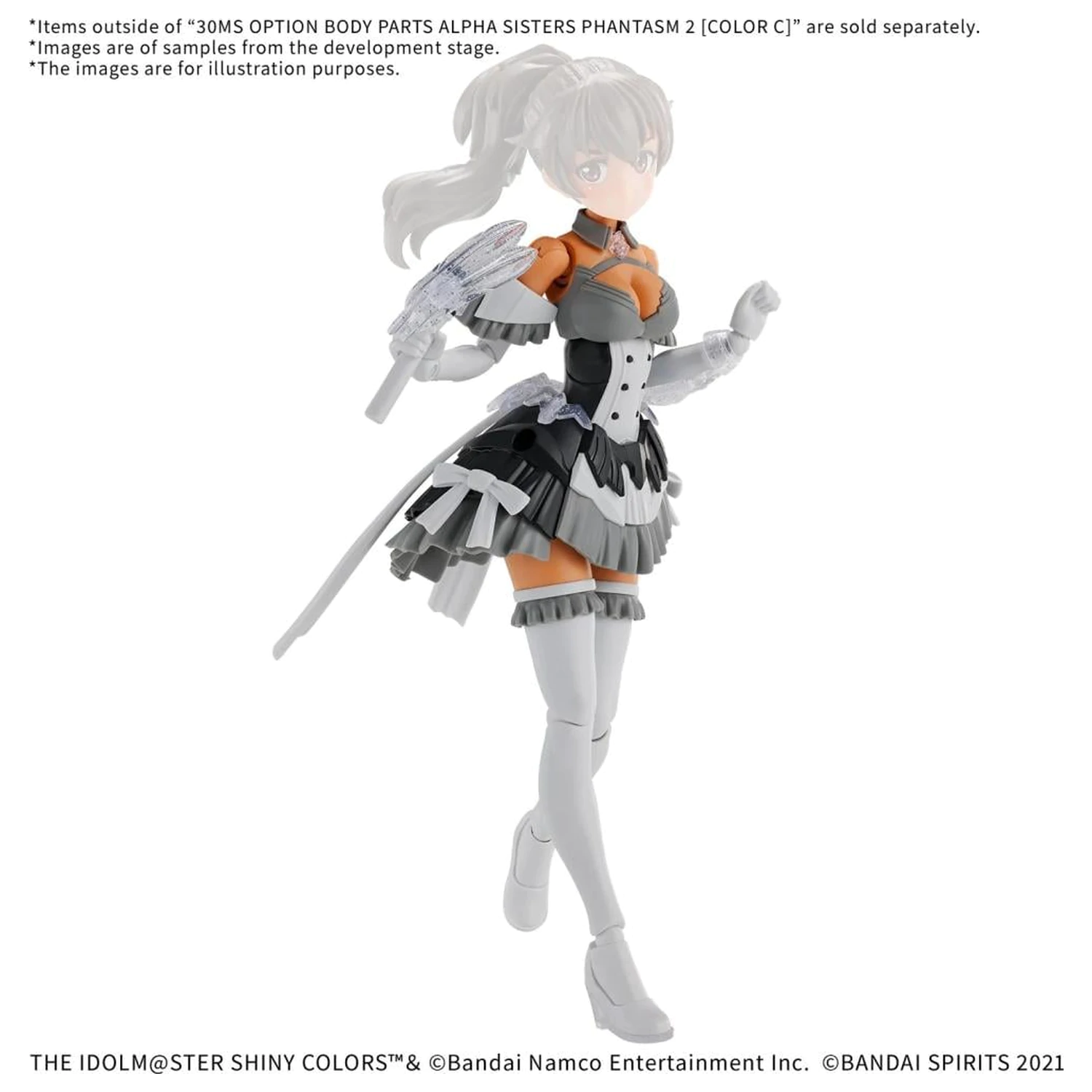 _The Idolmaster_ - 30MS Option Body Parts Alpha Sister Phantasm 2 - Komplet modela fotografija izdelka