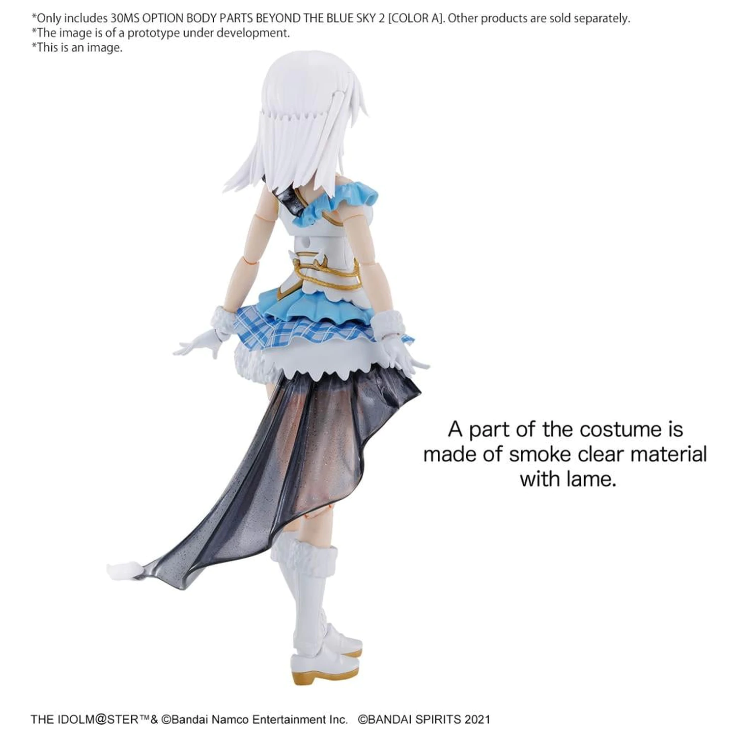 The Idolmaster 30MS Option Body Parts Beyond the Blue Sky 2 Model komplet fotografija izdelka