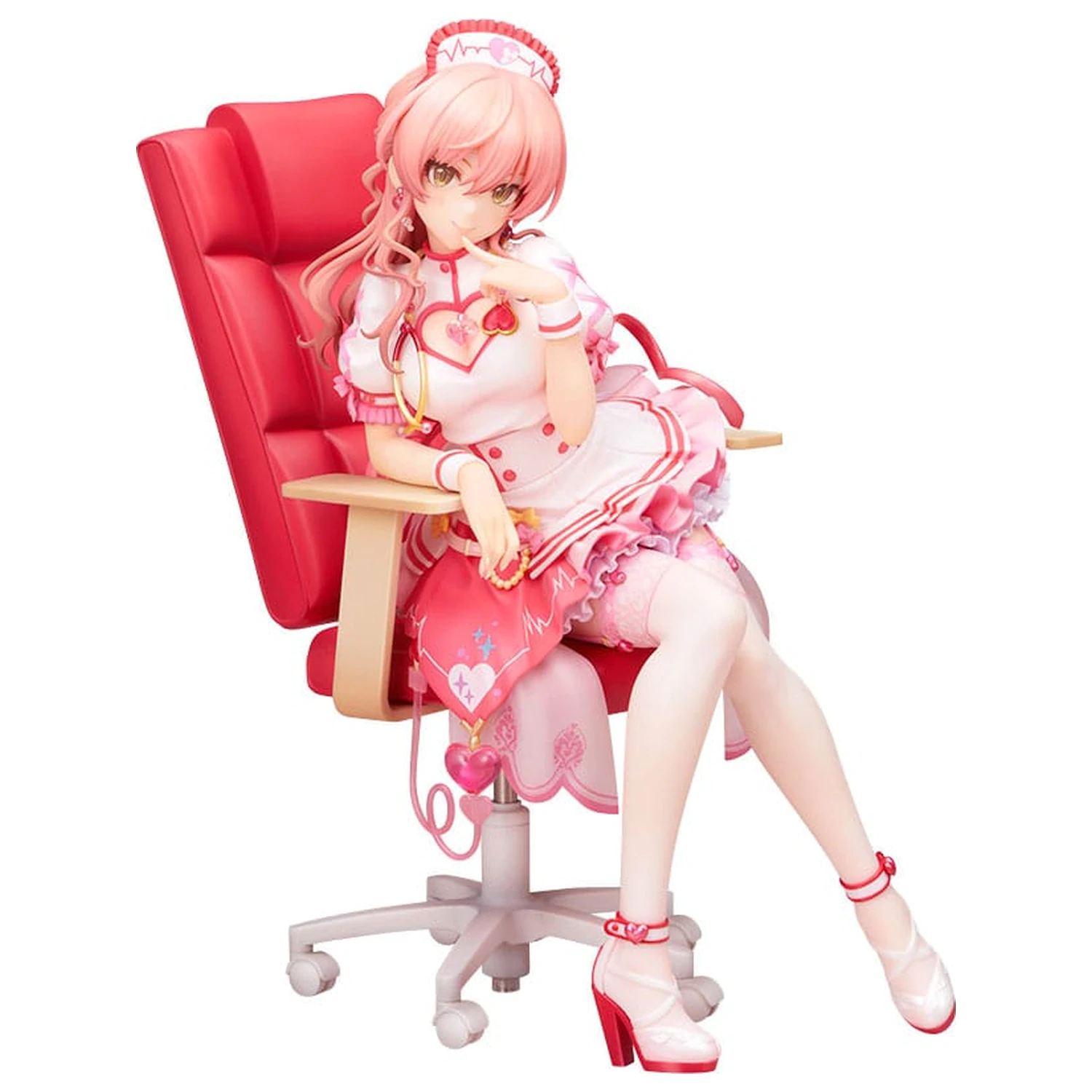 The Idolmaster Cinderella Girls PVC kip 1/7 Mika Jougasaki Halloween Love Nurse Ver. 20 cm fotografija izdelka