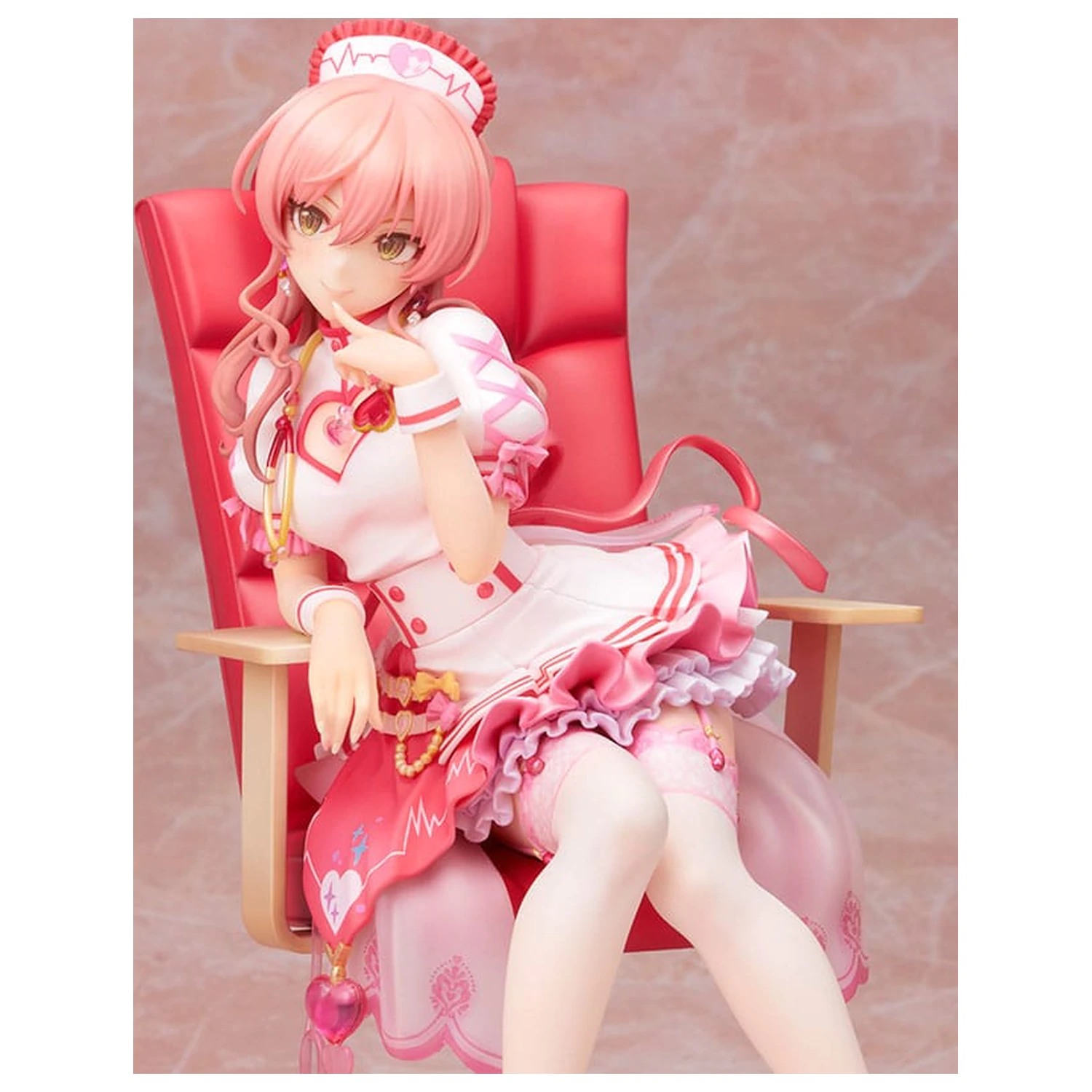 The Idolmaster Cinderella Girls PVC kip 1/7 Mika Jougasaki Halloween Love Nurse Ver. 20 cm fotografija izdelka