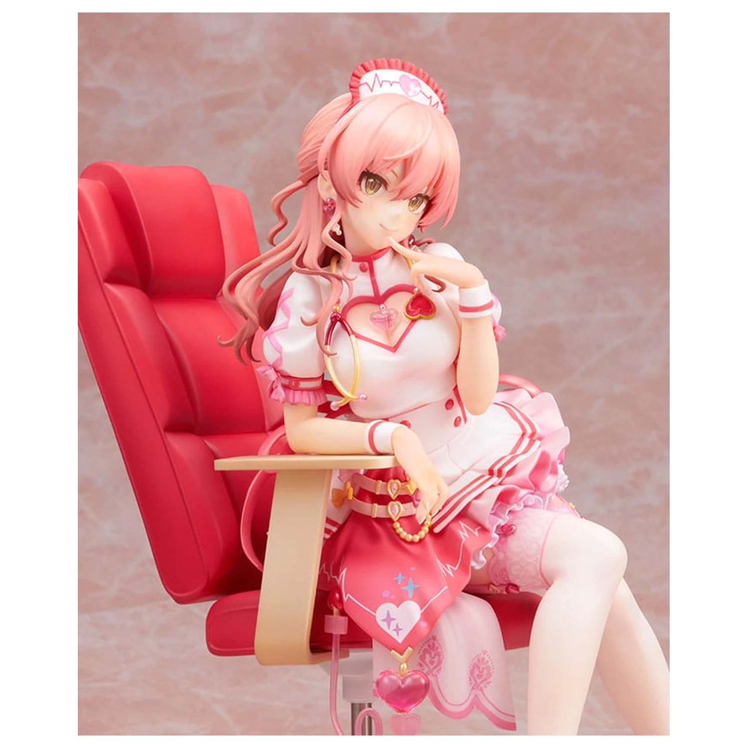 The Idolmaster Cinderella Girls PVC kip 1/7 Mika Jougasaki Halloween Love Nurse Ver. 20 cm fotografija izdelka