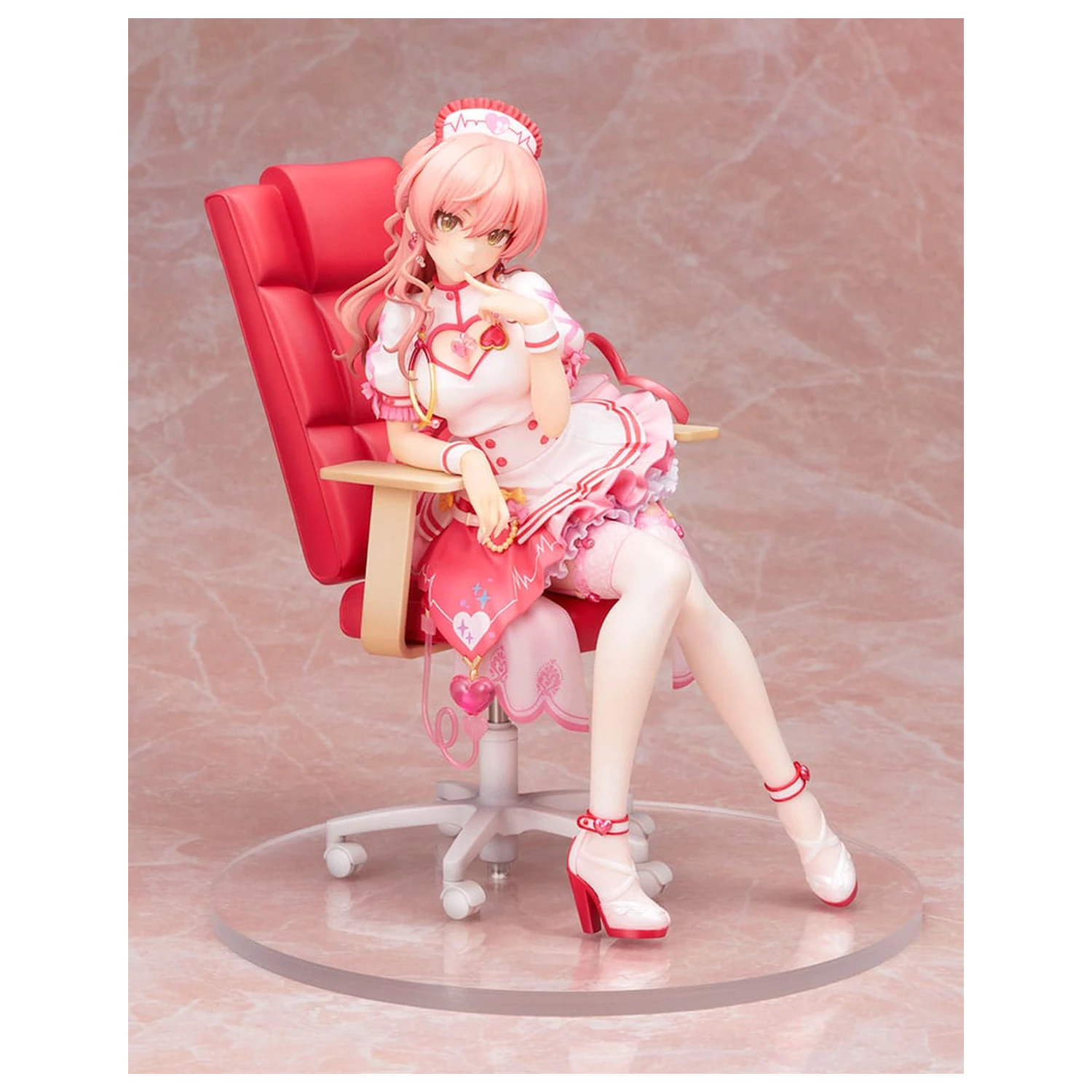 The Idolmaster Cinderella Girls PVC kip 1/7 Mika Jougasaki Halloween Love Nurse Ver. 20 cm fotografija izdelka