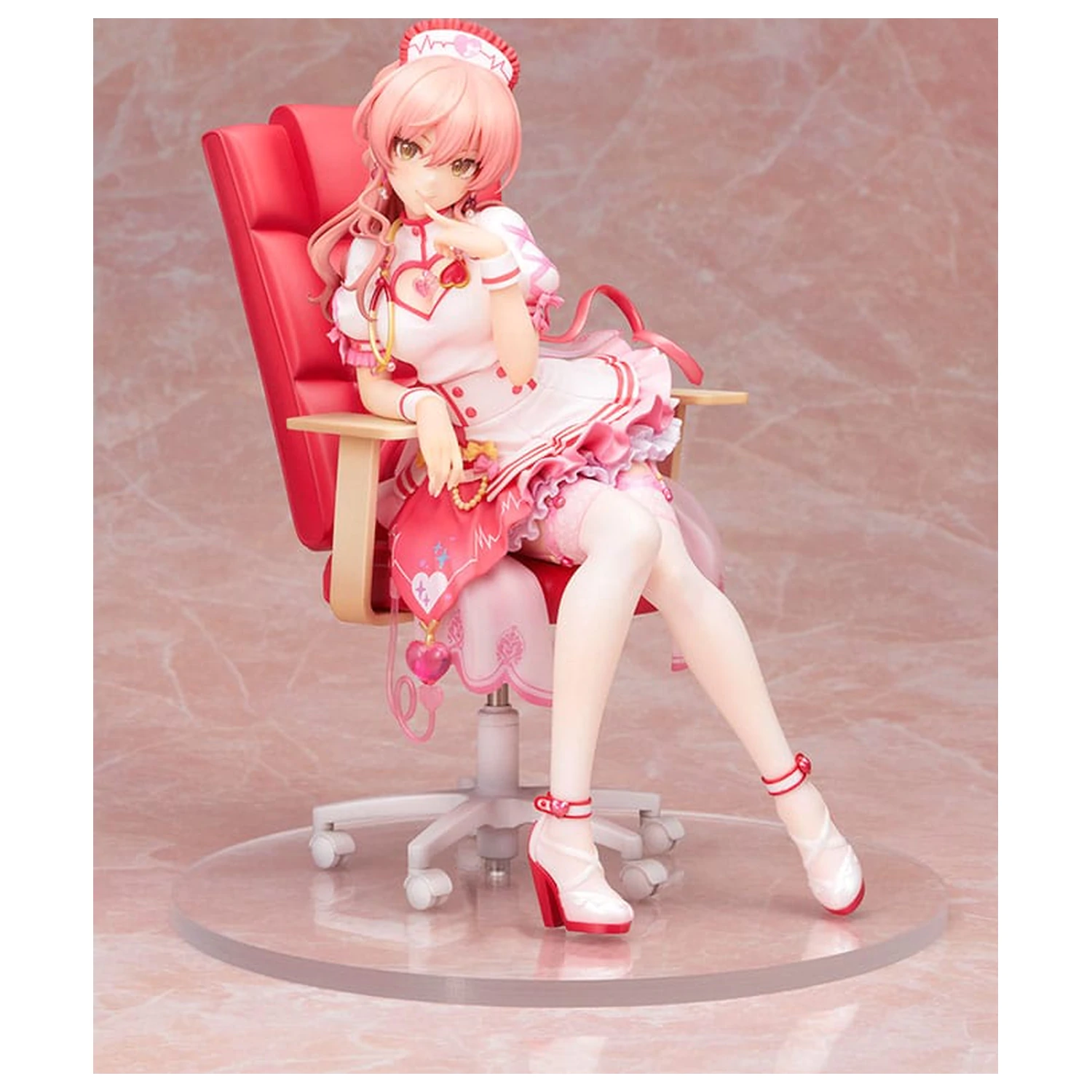 The Idolmaster Cinderella Girls PVC kip 1/7 Mika Jougasaki Halloween Love Nurse Ver. 20 cm fotografija izdelka