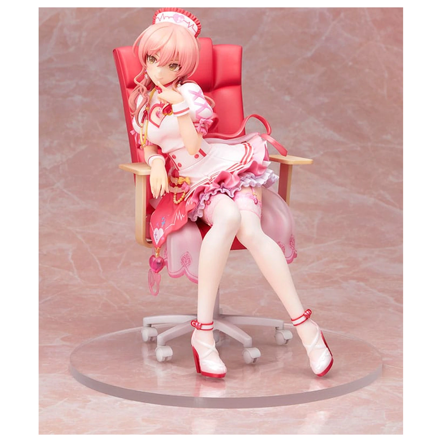The Idolmaster Cinderella Girls PVC kip 1/7 Mika Jougasaki Halloween Love Nurse Ver. 20 cm fotografija izdelka