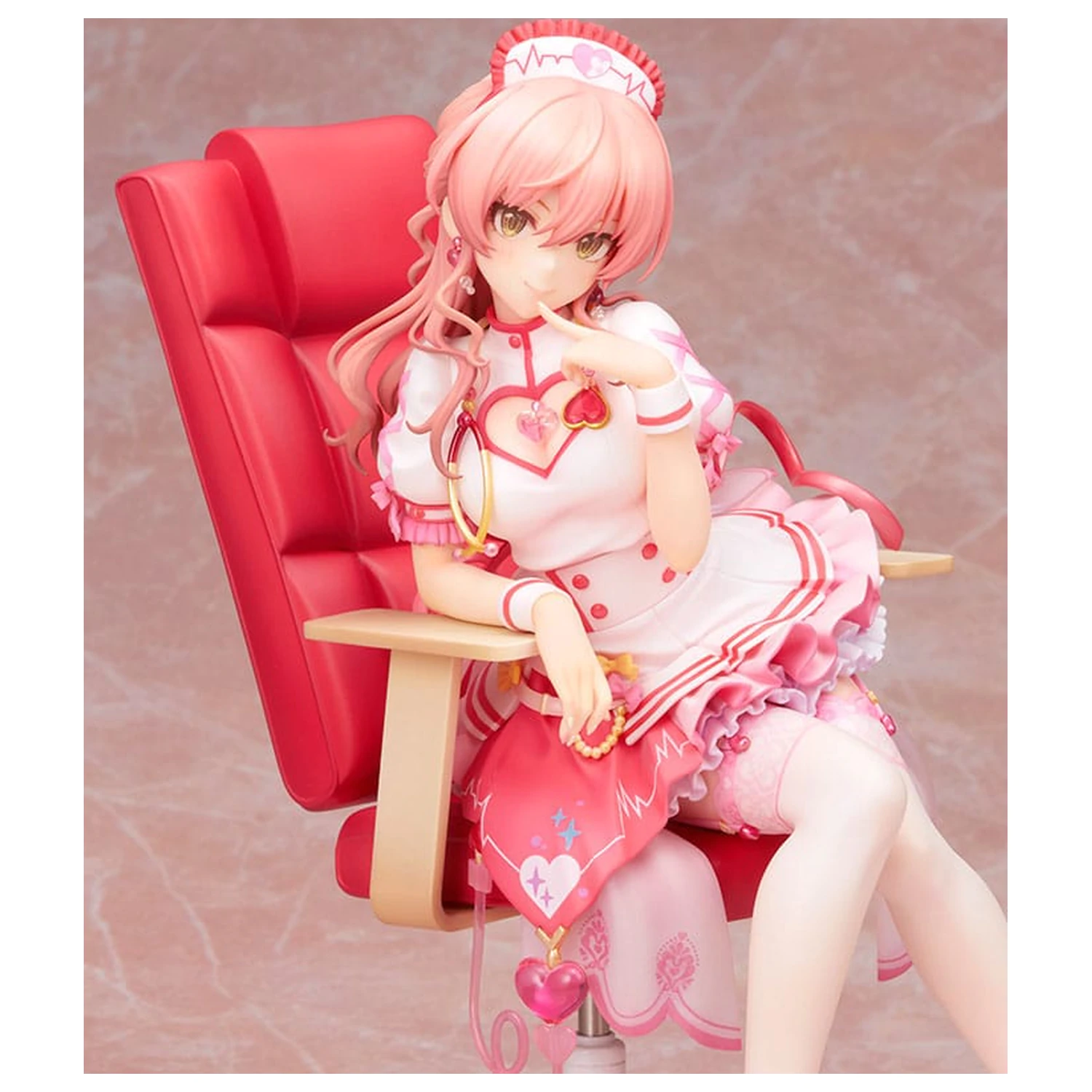 The Idolmaster Cinderella Girls PVC kip 1/7 Mika Jougasaki Halloween Love Nurse Ver. 20 cm fotografija izdelka