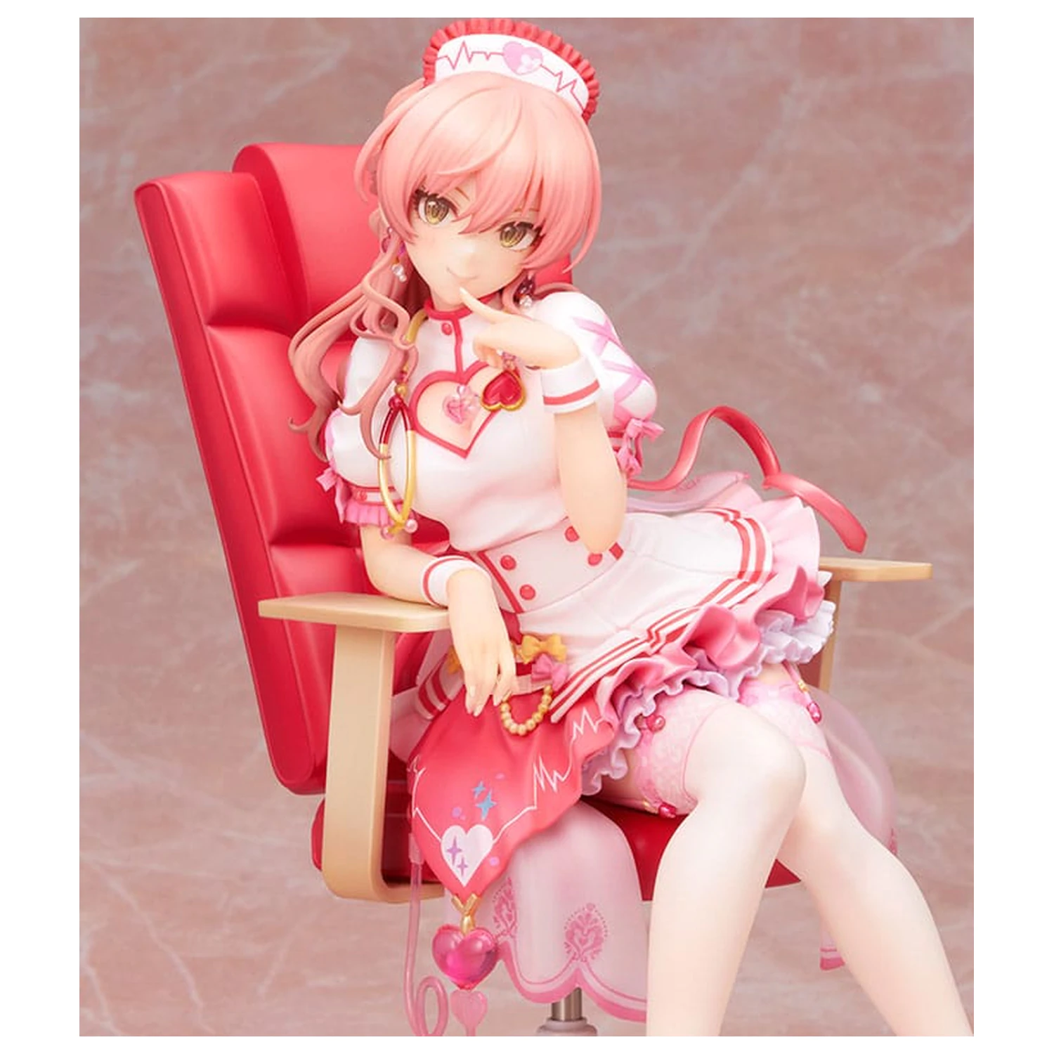 The Idolmaster Cinderella Girls PVC kip 1/7 Mika Jougasaki Halloween Love Nurse Ver. 20 cm fotografija izdelka