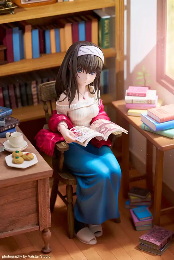 The Idolmaster Cinderella Girls PVC Kip 1/8 Fumika Sagisawa -off stage- 17 cm fotografija izdelka