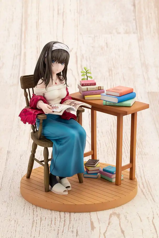 The Idolmaster Cinderella Girls PVC Kip 1/8 Fumika Sagisawa -off stage- 17 cm fotografija izdelka