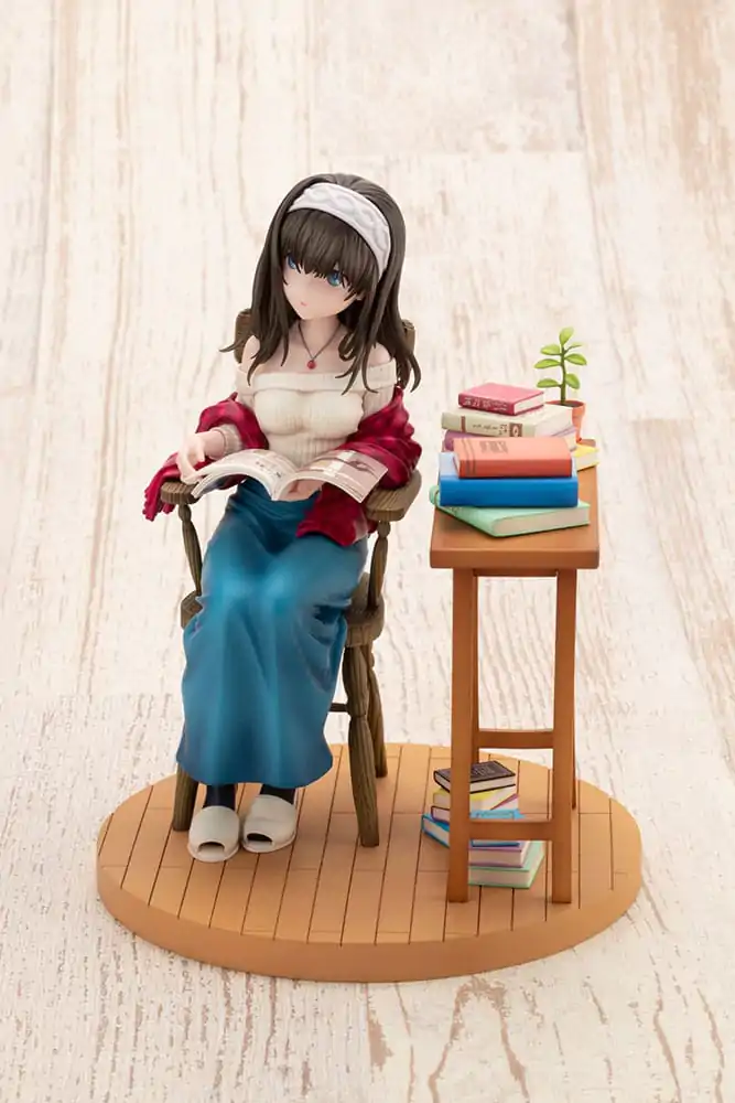 The Idolmaster Cinderella Girls PVC Kip 1/8 Fumika Sagisawa -off stage- 17 cm fotografija izdelka