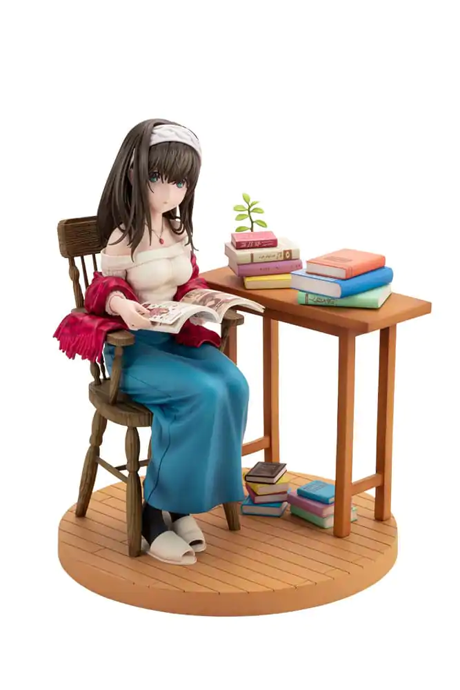 The Idolmaster Cinderella Girls PVC Kip 1/8 Fumika Sagisawa -off stage- 17 cm fotografija izdelka