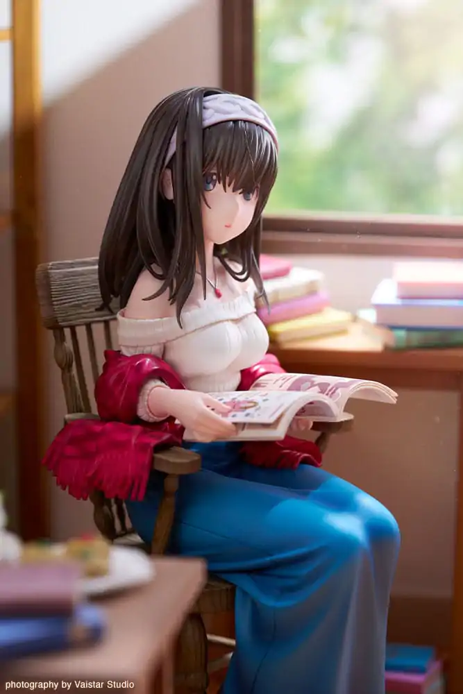 The Idolmaster Cinderella Girls PVC Kip 1/8 Fumika Sagisawa -off stage- 17 cm fotografija izdelka