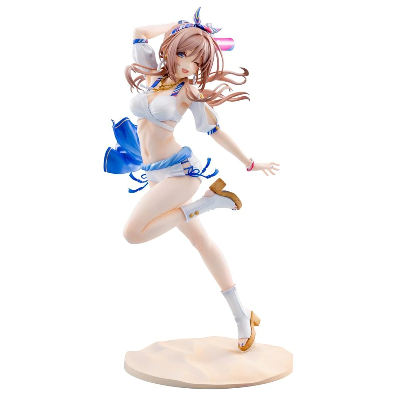 The Idolmaster Gakuen PVC figura 1/7 Himesaki Rinami Kimi to Semi Blue Ver. 27 cm fotografija izdelka
