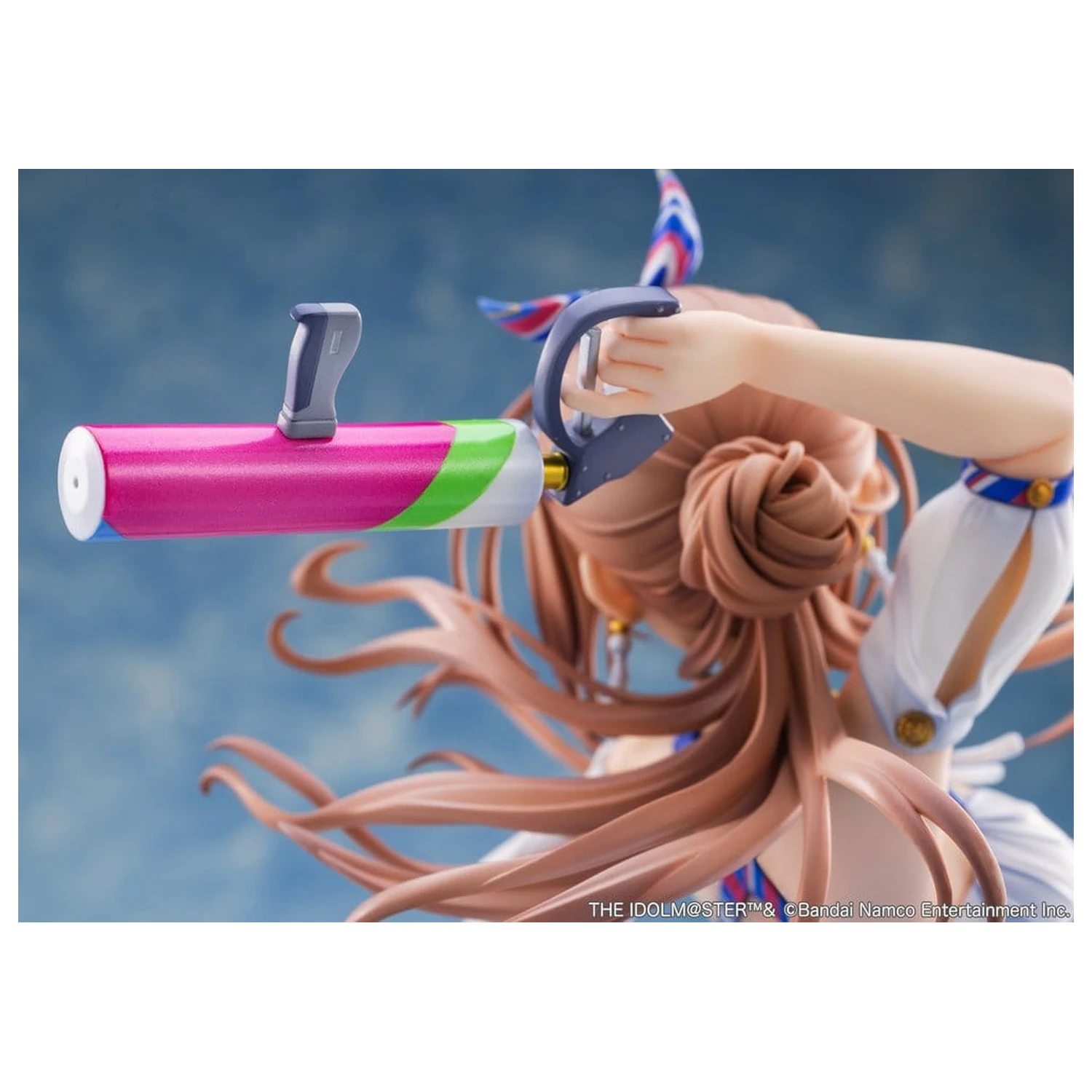 The Idolmaster Gakuen PVC figura 1/7 Himesaki Rinami Kimi to Semi Blue Ver. 27 cm fotografija izdelka