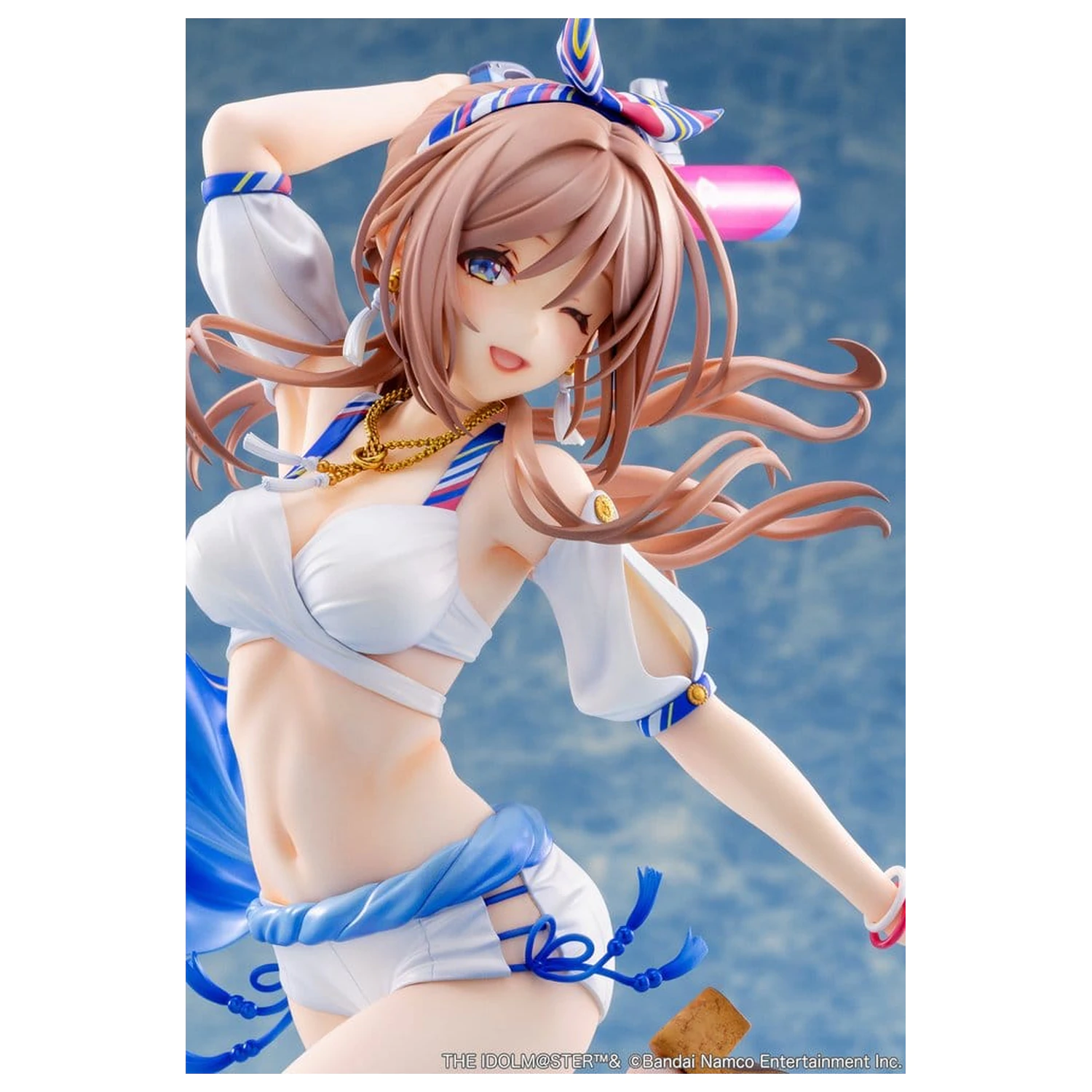The Idolmaster Gakuen PVC figura 1/7 Himesaki Rinami Kimi to Semi Blue Ver. z bonusom 27 cm fotografija izdelka