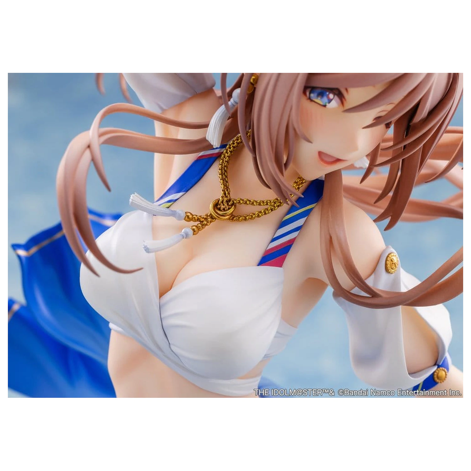 The Idolmaster Gakuen PVC figura 1/7 Himesaki Rinami Kimi to Semi Blue Ver. z bonusom 27 cm fotografija izdelka