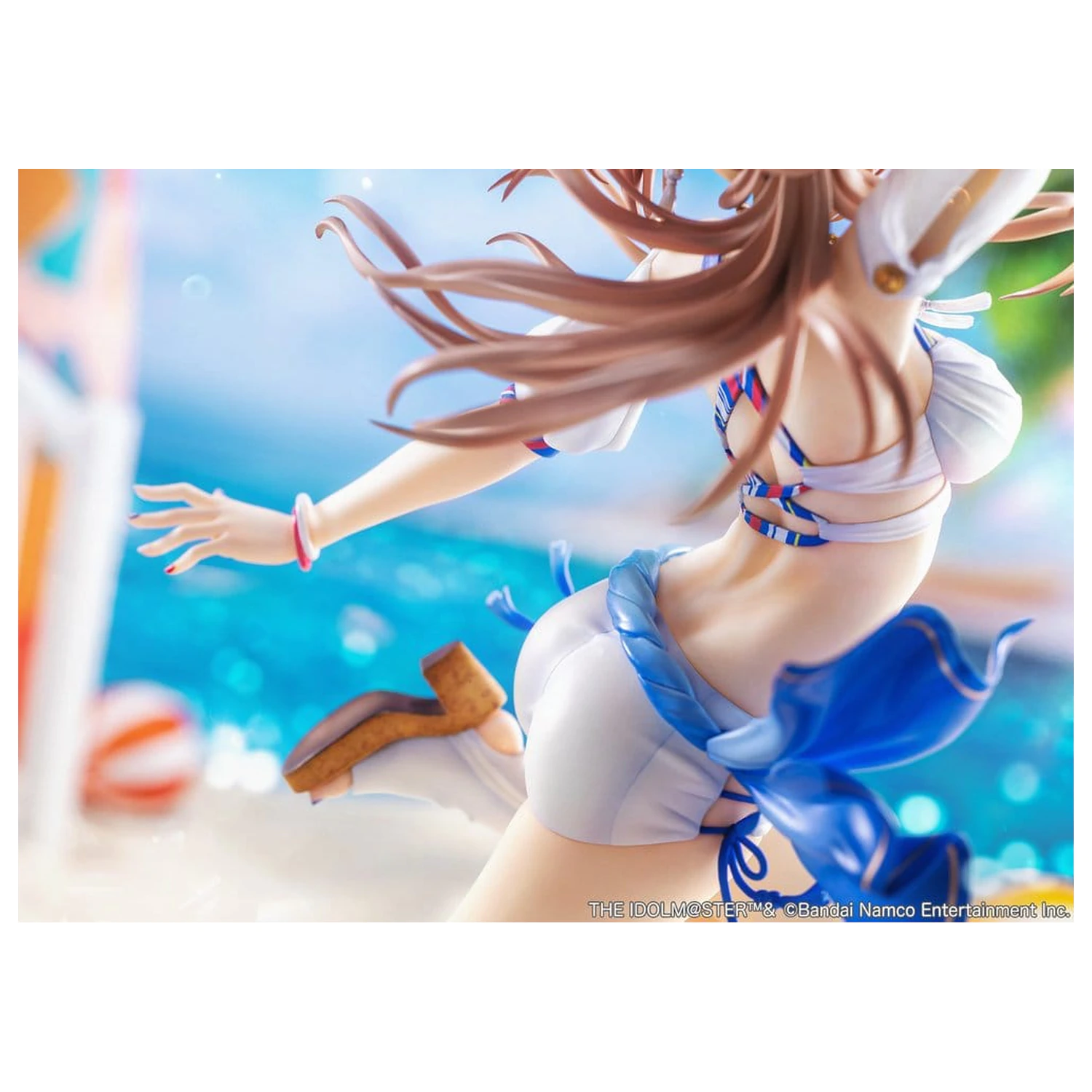 The Idolmaster Gakuen PVC figura 1/7 Himesaki Rinami Kimi to Semi Blue Ver. z bonusom 27 cm fotografija izdelka