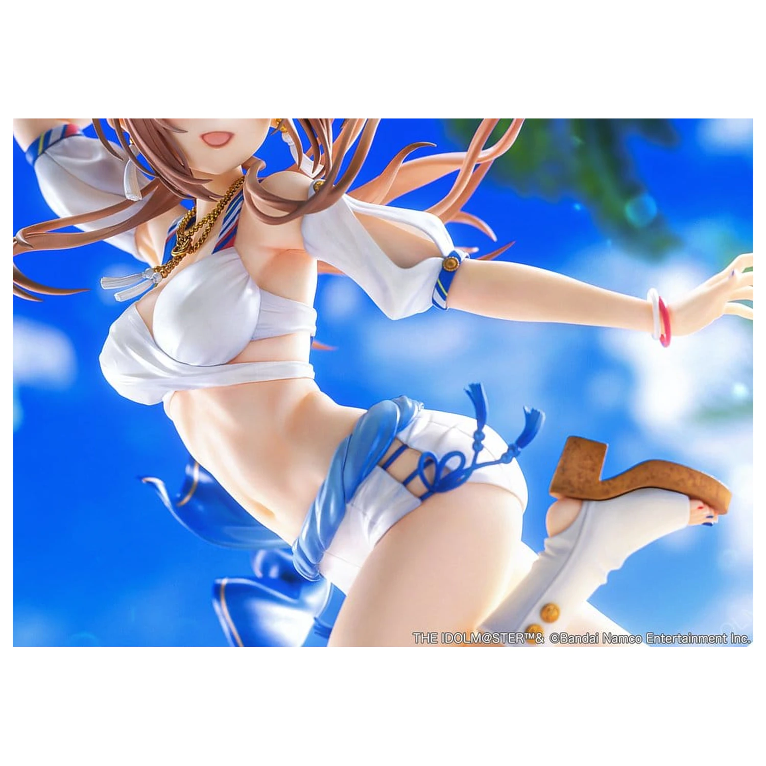 The Idolmaster Gakuen PVC figura 1/7 Himesaki Rinami Kimi to Semi Blue Ver. z bonusom 27 cm fotografija izdelka
