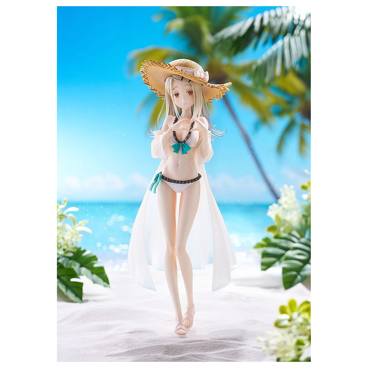 The Idolmaster Gakuen PVC Kip 1/7 Hiro Shinosawa Swimsuit Ver. 24 cm fotografija izdelka