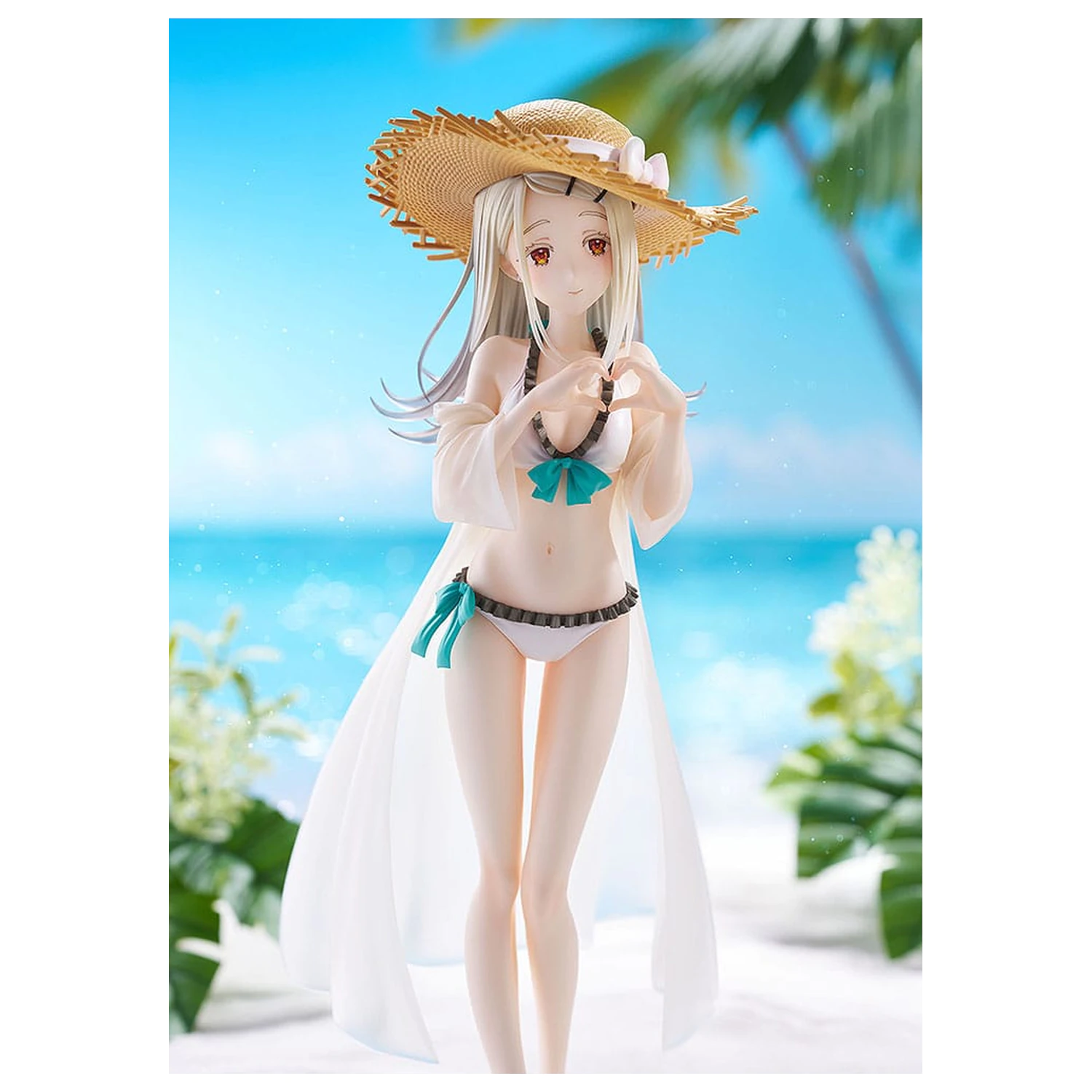 The Idolmaster Gakuen PVC Kip 1/7 Hiro Shinosawa Swimsuit Ver. 24 cm fotografija izdelka