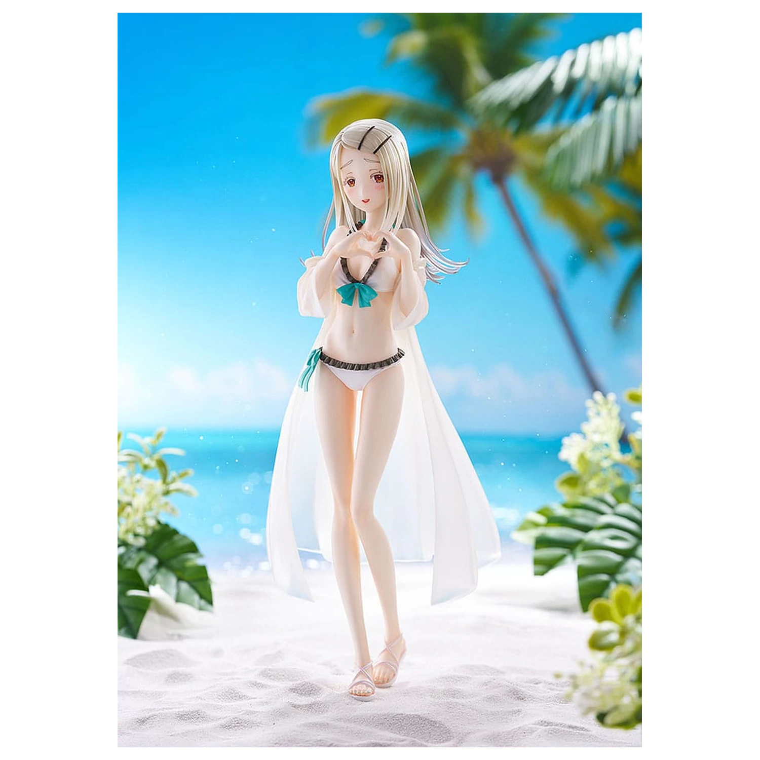The Idolmaster Gakuen PVC Kip 1/7 Hiro Shinosawa Swimsuit Ver. 24 cm fotografija izdelka