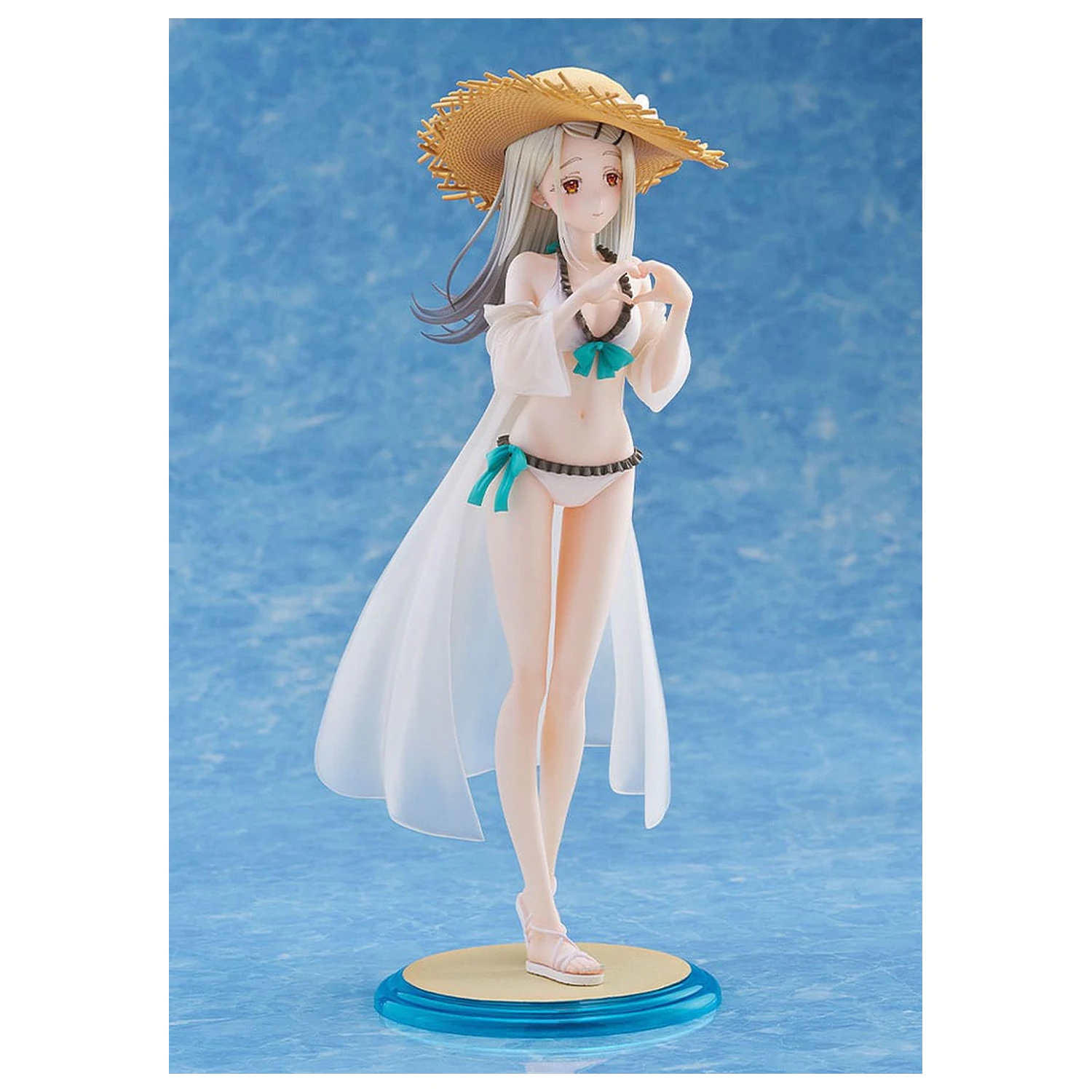 The Idolmaster Gakuen PVC Kip 1/7 Hiro Shinosawa Swimsuit Ver. 24 cm fotografija izdelka