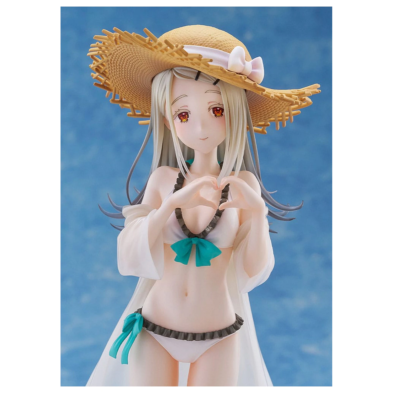 The Idolmaster Gakuen PVC Kip 1/7 Hiro Shinosawa Swimsuit Ver. 24 cm fotografija izdelka