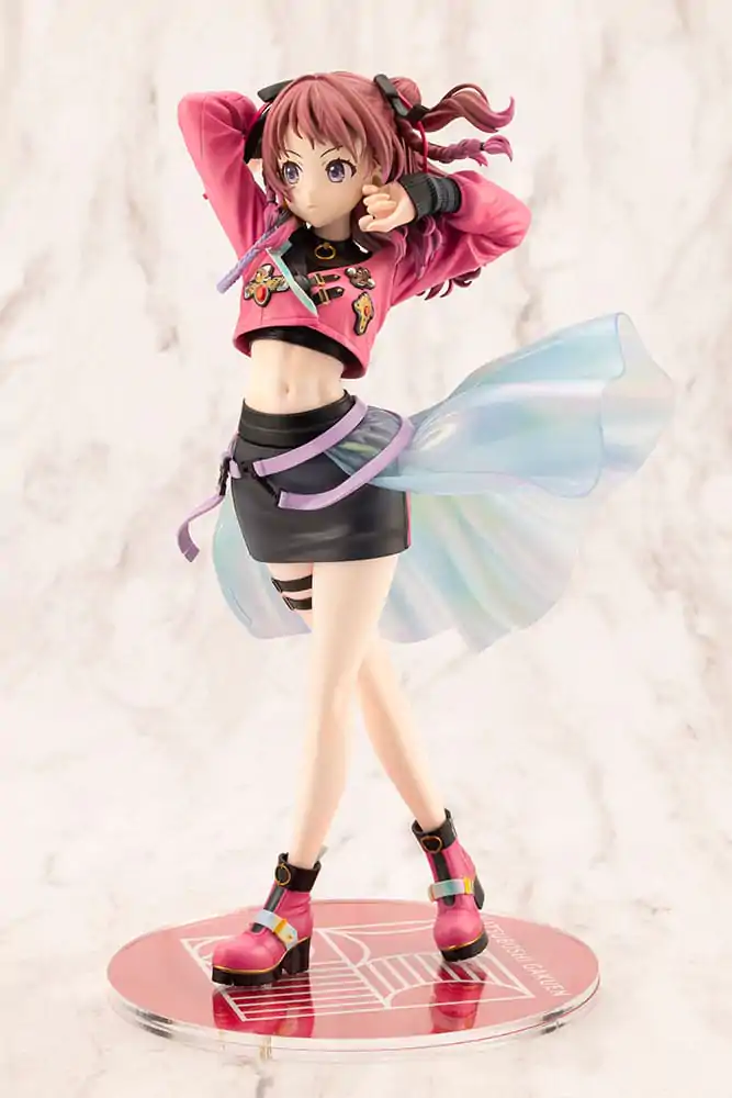 The Idolmaster Gakuen PVC Kip 1/7 Saki Hanami Fighting My Way 24 cm fotografija izdelka