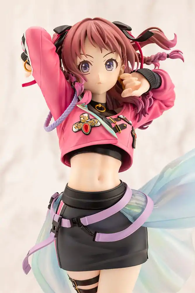 The Idolmaster Gakuen PVC Kip 1/7 Saki Hanami Fighting My Way 24 cm fotografija izdelka