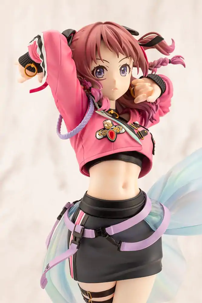 The Idolmaster Gakuen PVC Kip 1/7 Saki Hanami Fighting My Way 24 cm fotografija izdelka