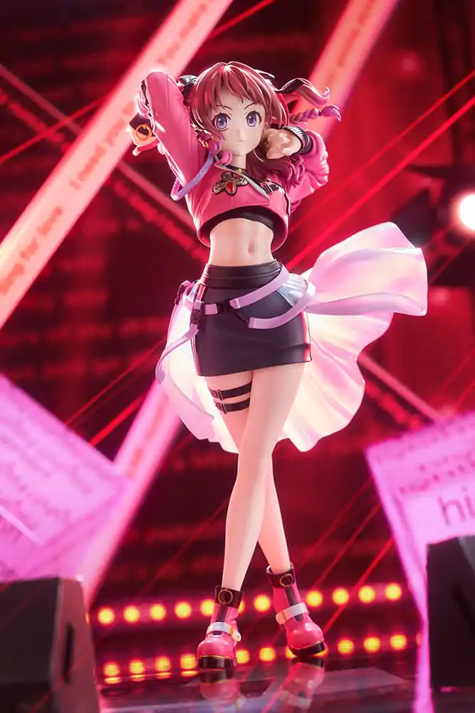 The Idolmaster Gakuen PVC Kip 1/7 Saki Hanami Fighting My Way 24 cm fotografija izdelka