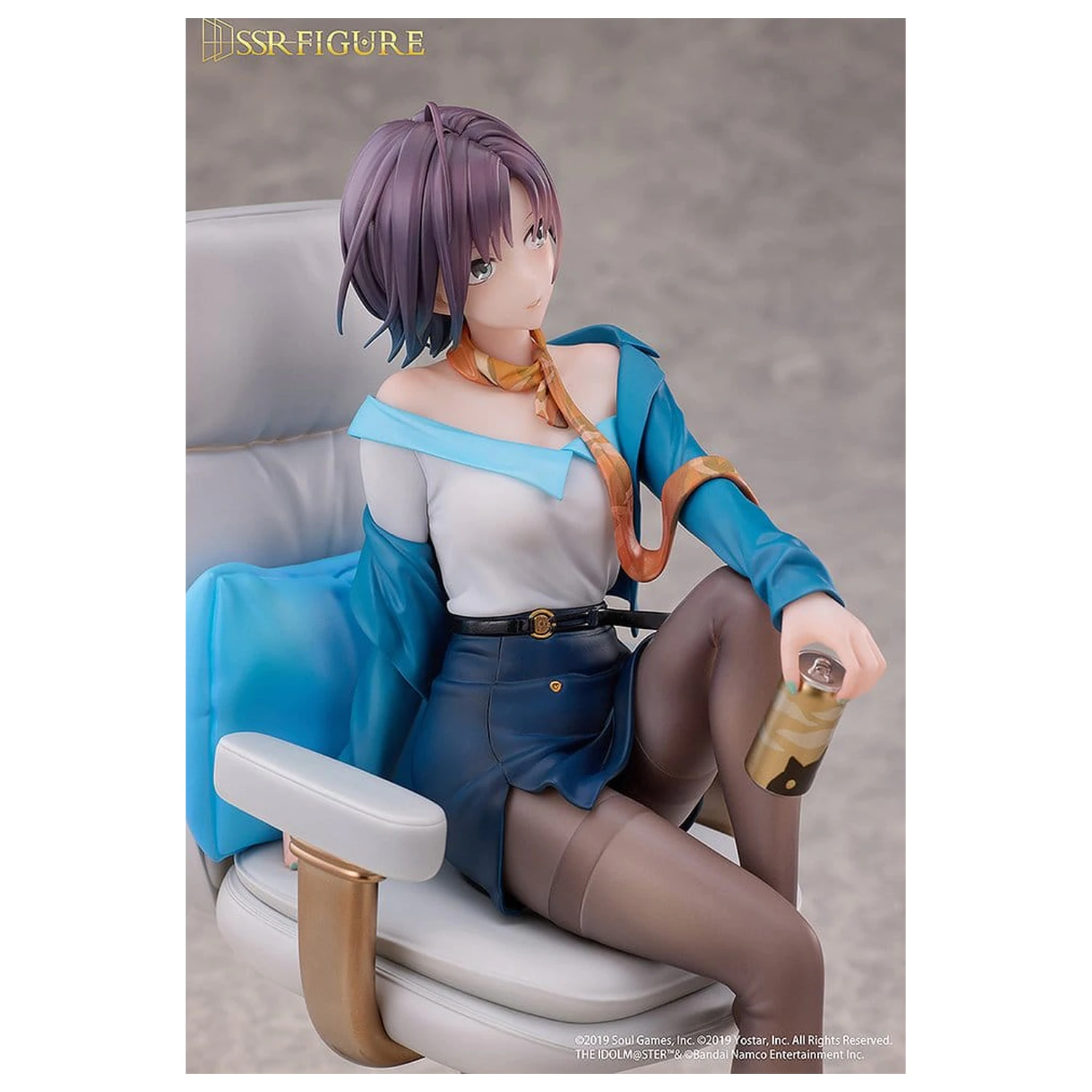 The Idolmaster: Shiny Colors x Mahjong Soul PVC figura 1/7 Toru Asakura Effortless Work Ver. 21 cm fotografija izdelka