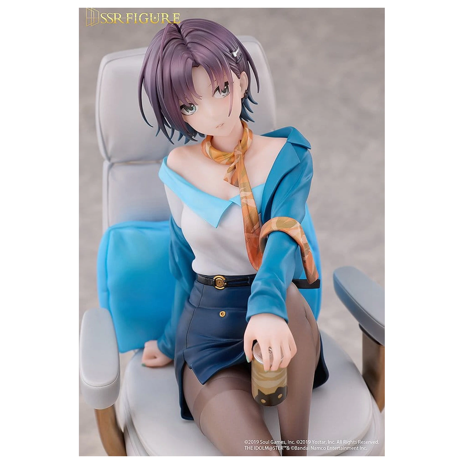 The Idolmaster: Shiny Colors x Mahjong Soul PVC figura 1/7 Toru Asakura Effortless Work Ver. 21 cm fotografija izdelka