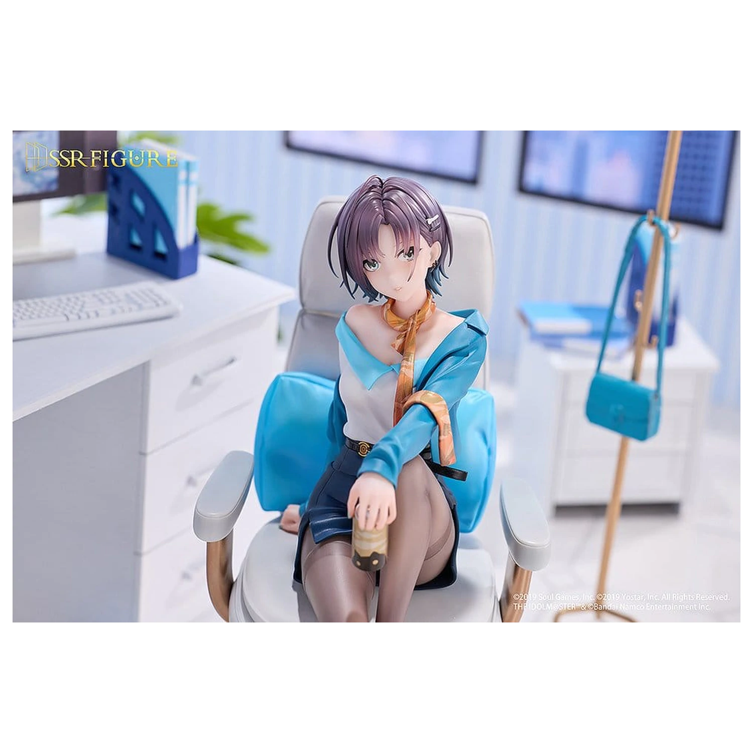 The Idolmaster: Shiny Colors x Mahjong Soul PVC figura 1/7 Toru Asakura Effortless Work Ver. 21 cm fotografija izdelka