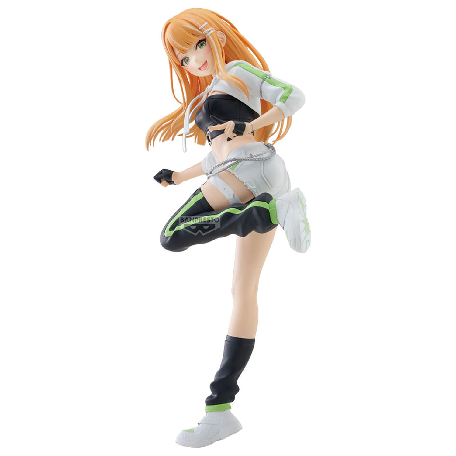The Idolmster Gakuen Espresto Sumika Shiun Accent Green figura 22 cm fotografija izdelka