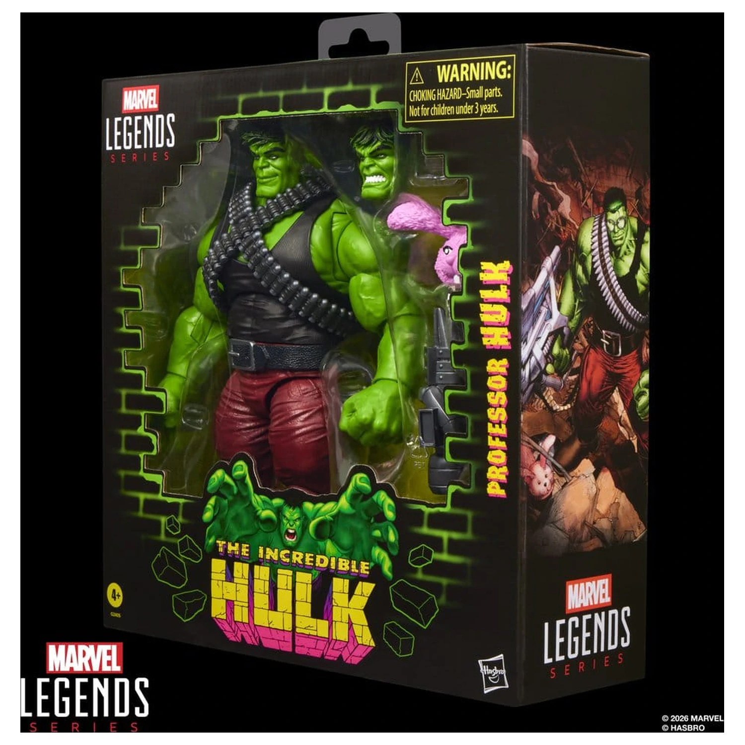 The Incredible Hulk Marvel Legends Akcijska figura Professor Hulk 15 cm fotografija izdelka