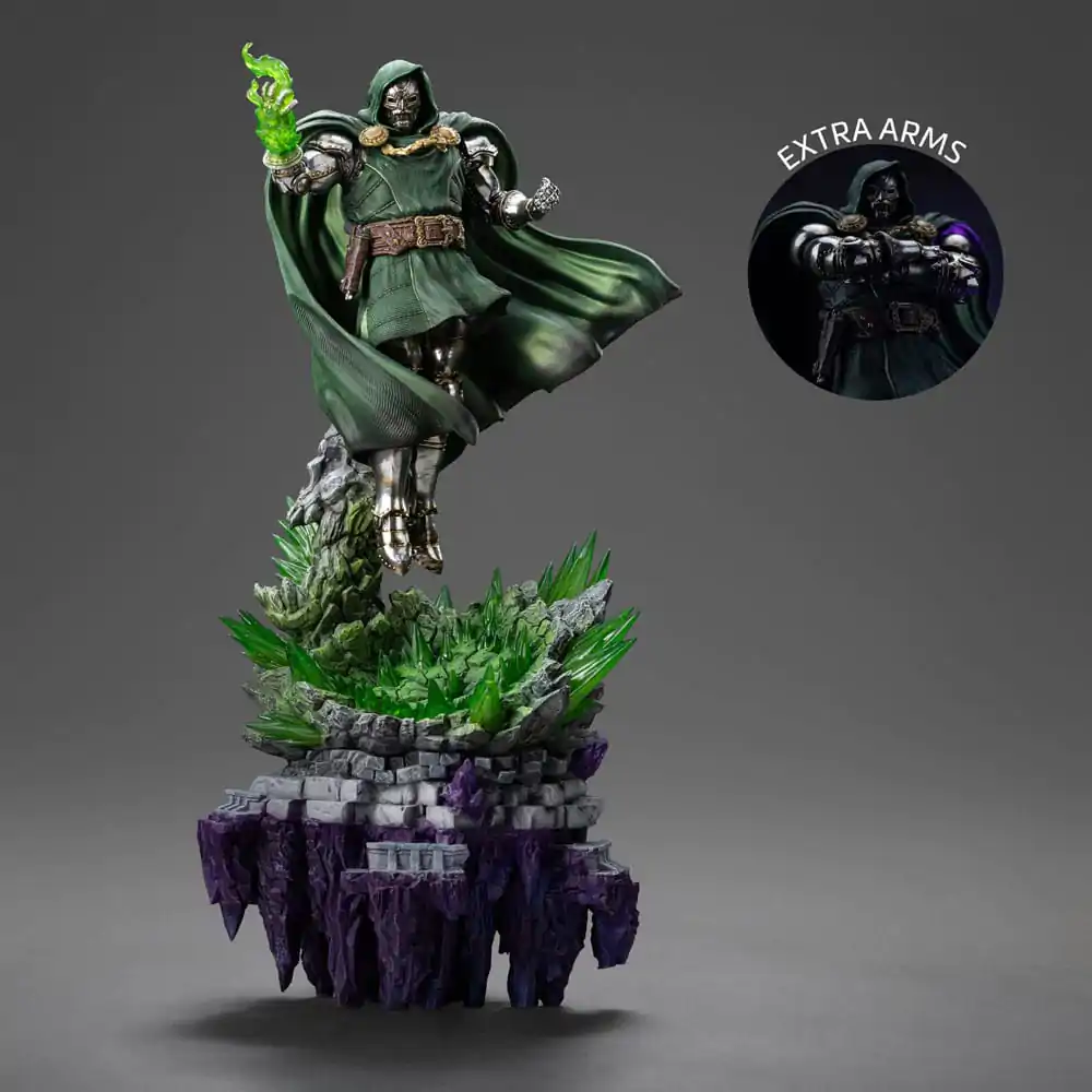 The Infinity Gauntlet Marvel Legends Diorama Kip 1/10 Doctor Doom Deluxe Edition 42 cm fotografija izdelka