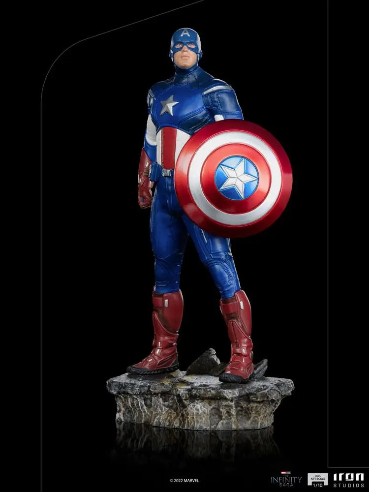 The Infinity Saga BDS Art Scale Kip 1/10 Captain America Battle of NY 23 cm fotografija izdelka