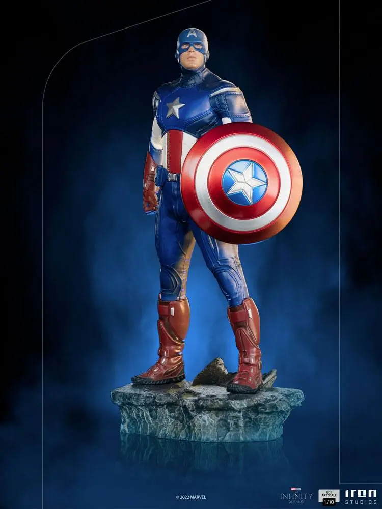 The Infinity Saga BDS Art Scale Kip 1/10 Captain America Battle of NY 23 cm fotografija izdelka