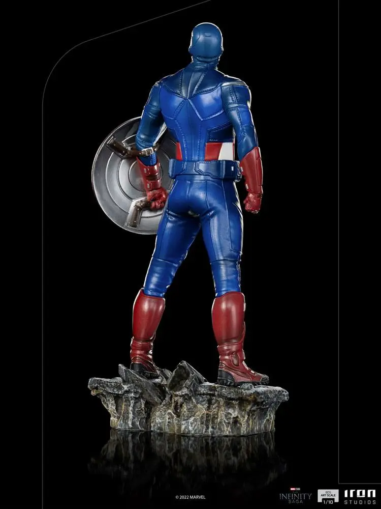 The Infinity Saga BDS Art Scale Kip 1/10 Captain America Battle of NY 23 cm fotografija izdelka