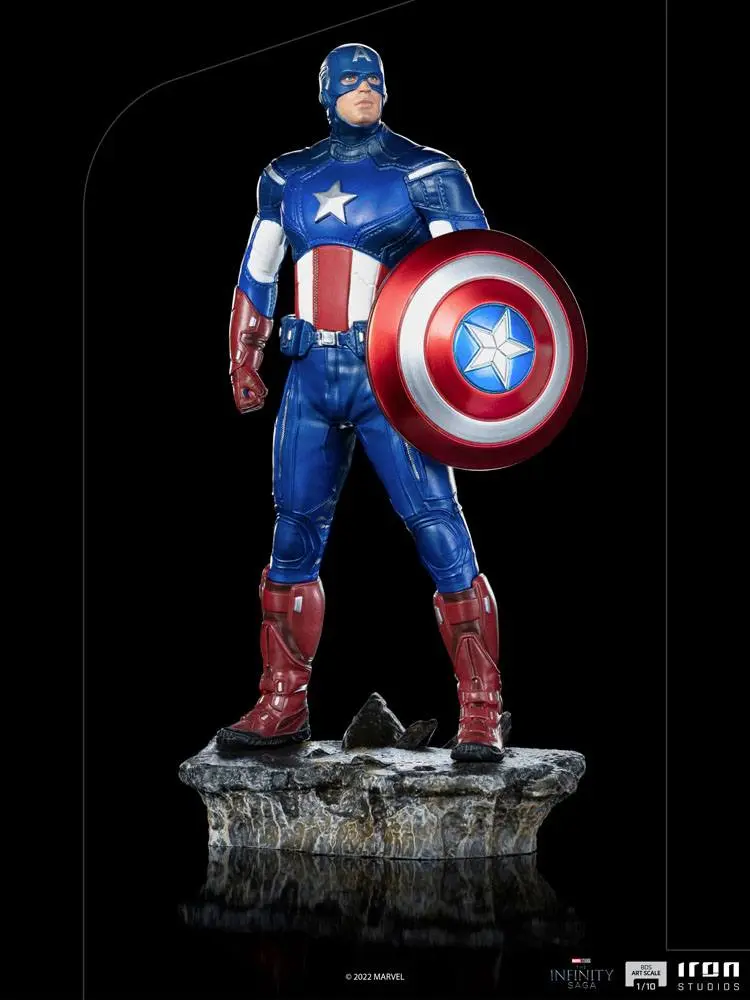 The Infinity Saga BDS Art Scale Kip 1/10 Captain America Battle of NY 23 cm fotografija izdelka