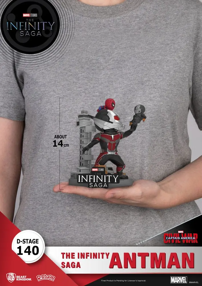 The Infinity Saga D-Stage PVC Diorama Antman 14 cm fotografija izdelka