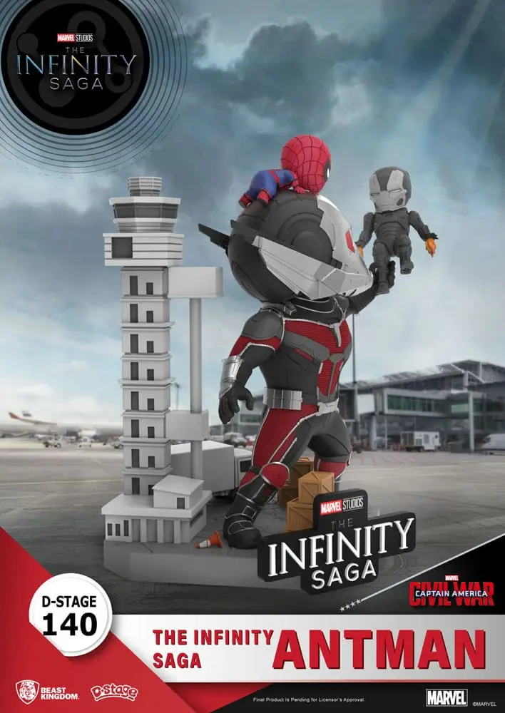 The Infinity Saga D-Stage PVC Diorama Antman 14 cm fotografija izdelka